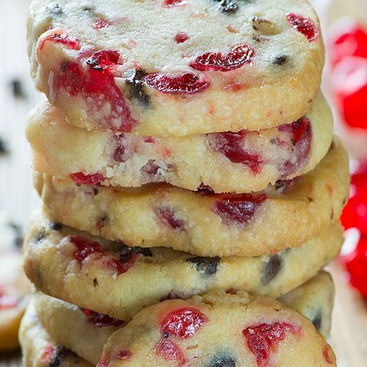 Christmas Maraschino Cherry Shortbread Cookies Find And Share Everyday Cooking Inspiration On 2927