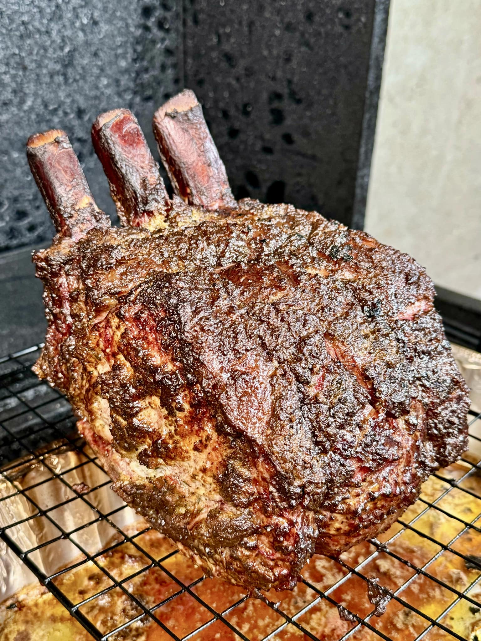 Garlic Herb Crusted Prime Rib